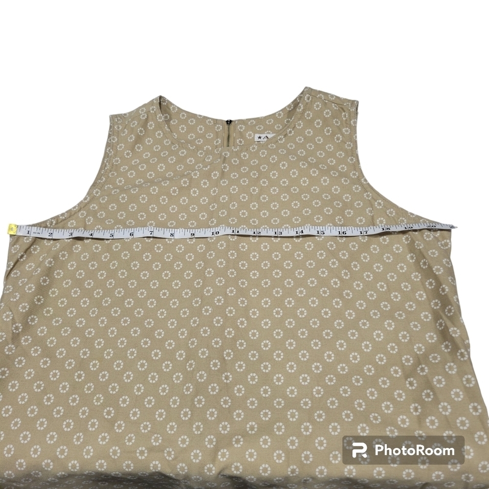 A.M.I. Women's Cotton Shift Dress Size L - Picture 6 of 8